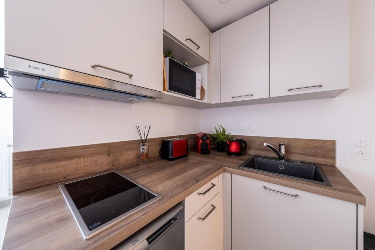 S5 Disney Studio Appartement Cosy Serris Exteriör bild