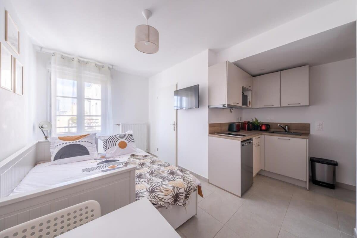 S5 Disney Studio Appartement Cosy Serris Exteriör bild